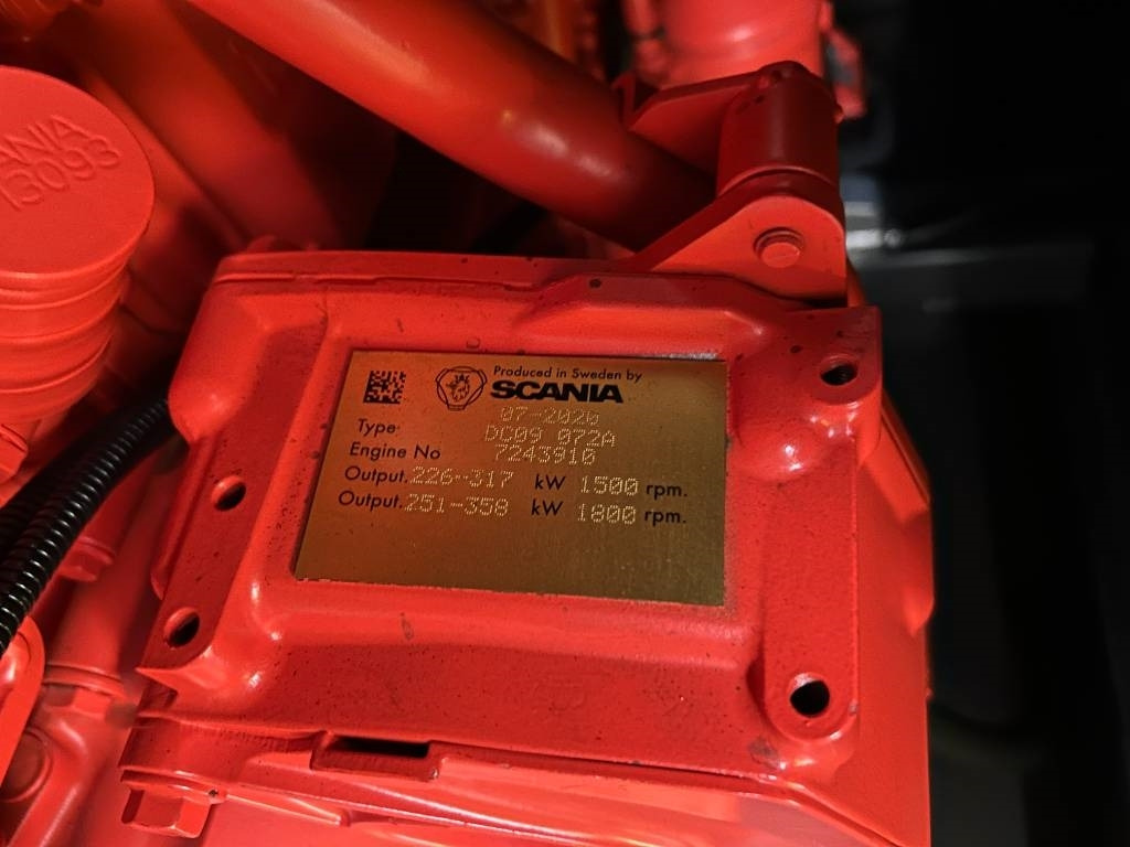 Scania DC09 - 275 kVA Generator - DPX-17946 - Електрогенератор: снимка 5 Scania DC09 - 275 kVA Generator - DPX-17946 - Електрогенератор: снимка 5