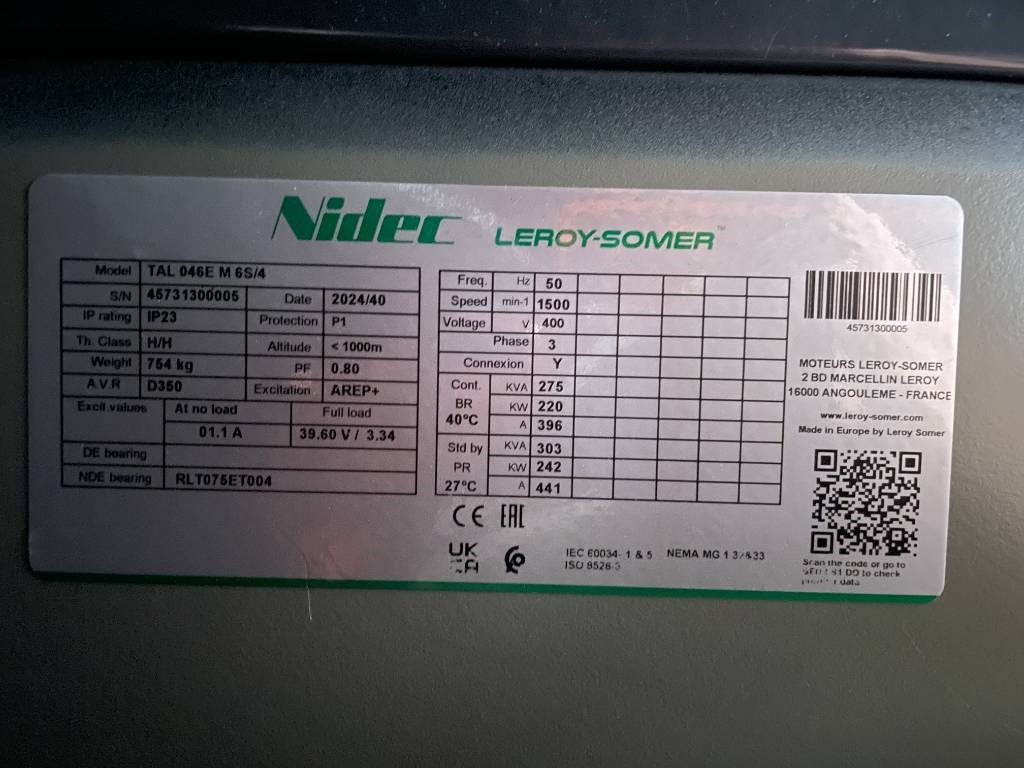 Scania DC09 - 300 kVA Generator - DPX-17947 - Електрогенератор: снимка 3 Scania DC09 - 300 kVA Generator - DPX-17947 - Електрогенератор: снимка 3