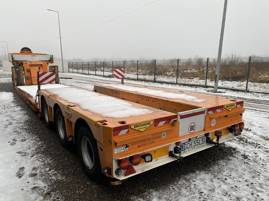 BROSHUIS 3ABD-48 NISKOPODŁOGOWA - Нискорамна площадка ремарке: снимка 4 BROSHUIS 3ABD-48 NISKOPODŁOGOWA - Нискорамна площадка ремарке: снимка 4
