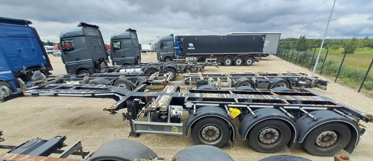 D-TEC FLEXITRAILER POD KONTENERY - Контейнеровоз/ Сменна каросерия ремарке: снимка 5 D-TEC FLEXITRAILER POD KONTENERY - Контейнеровоз/ Сменна каросерия ремарке: снимка 5