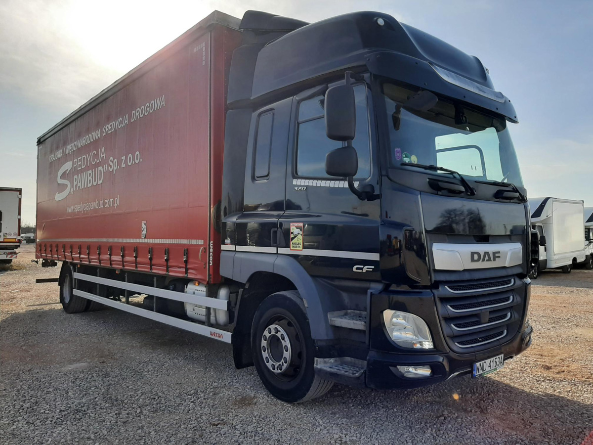 DAF CF 320 FA/ZSP SOLÓWKA - Камион с брезент: снимка 1 DAF CF 320 FA/ZSP SOLÓWKA - Камион с брезент: снимка 1