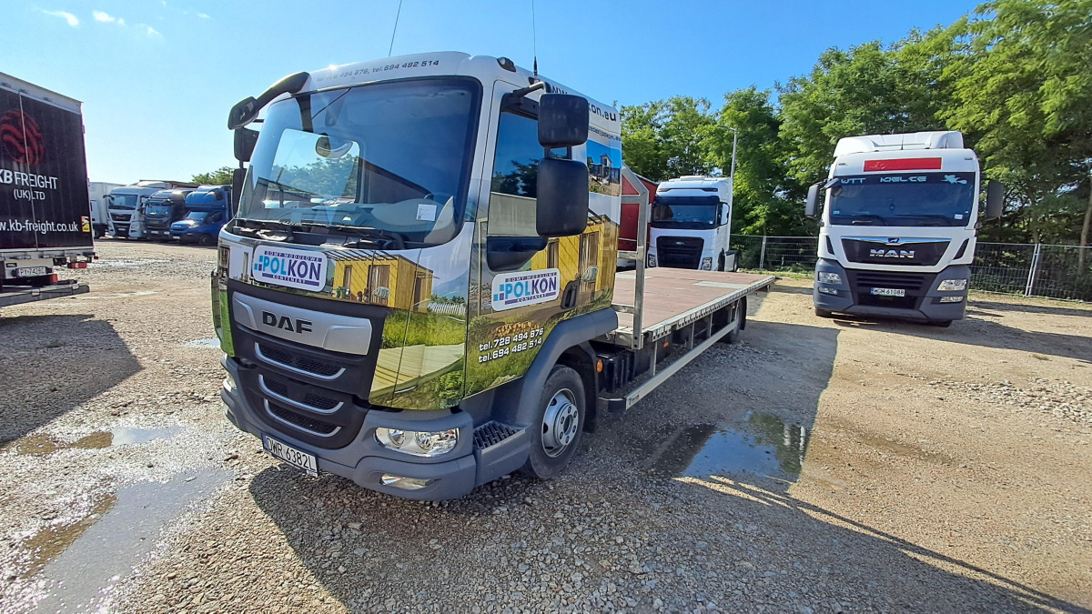 DAF LF230 FA 108/ZPL + NACZEPA REDOS - Бордови камион: снимка 2 DAF LF230 FA 108/ZPL + NACZEPA REDOS - Бордови камион: снимка 2