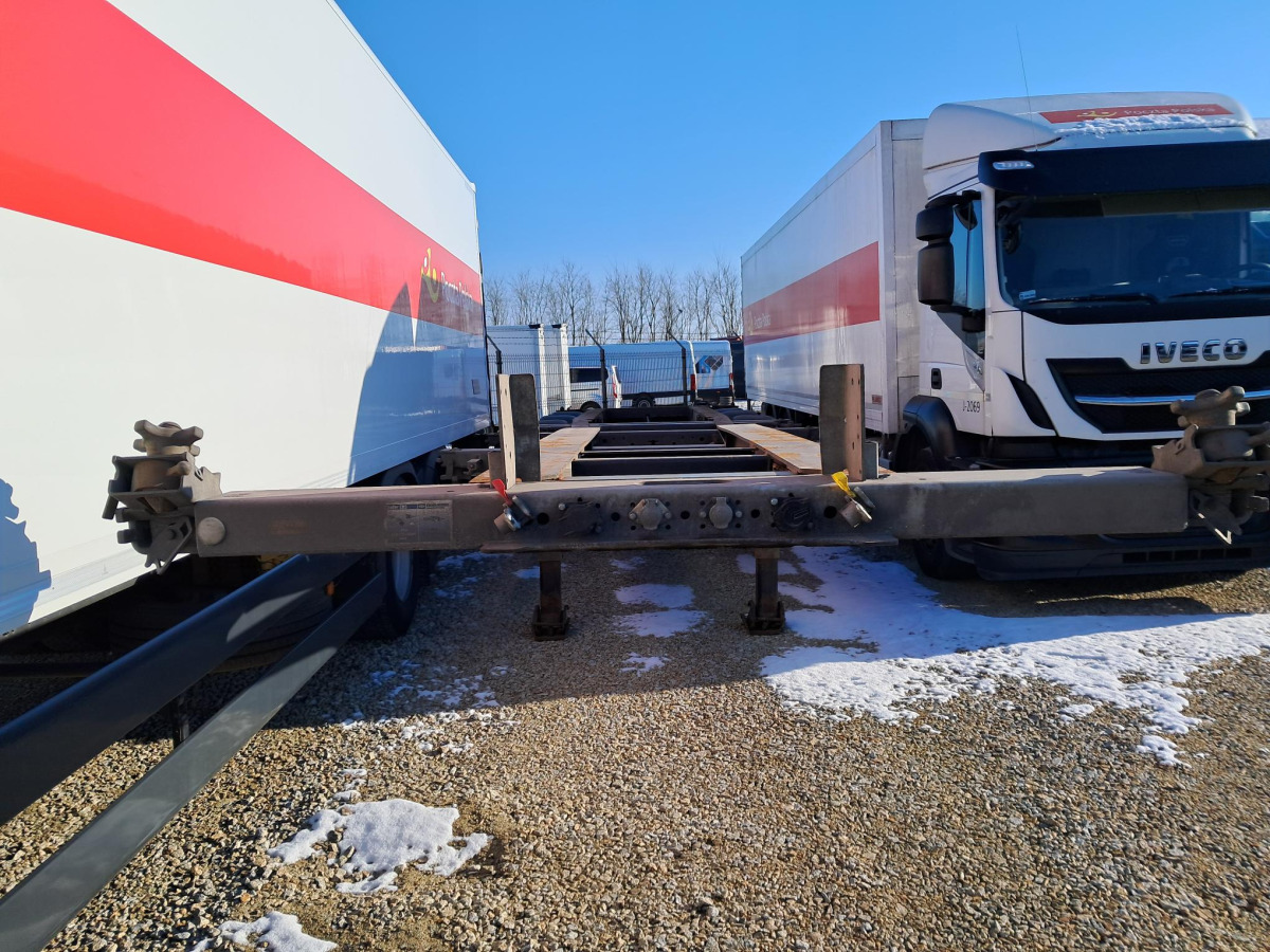 FLIEGL SDS 380 POD KONTENERY - Контейнеровоз/ Сменна каросерия ремарке: снимка 1 FLIEGL SDS 380 POD KONTENERY - Контейнеровоз/ Сменна каросерия ремарке: снимка 1