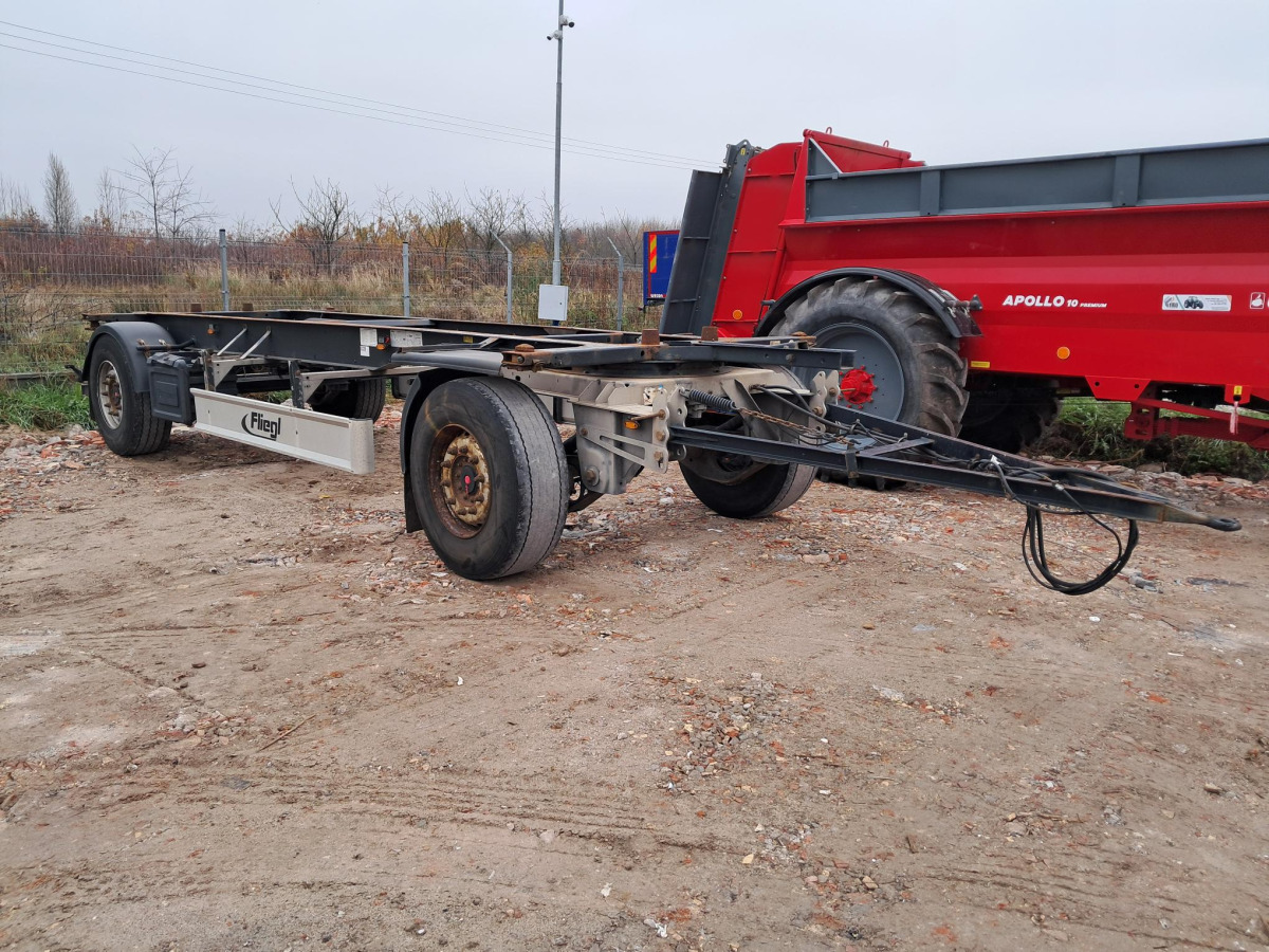 FLIEGL ZWP 180 KONTENEROWA - Затворена каросерия ремарке: снимка 1 FLIEGL ZWP 180 KONTENEROWA - Затворена каросерия ремарке: снимка 1