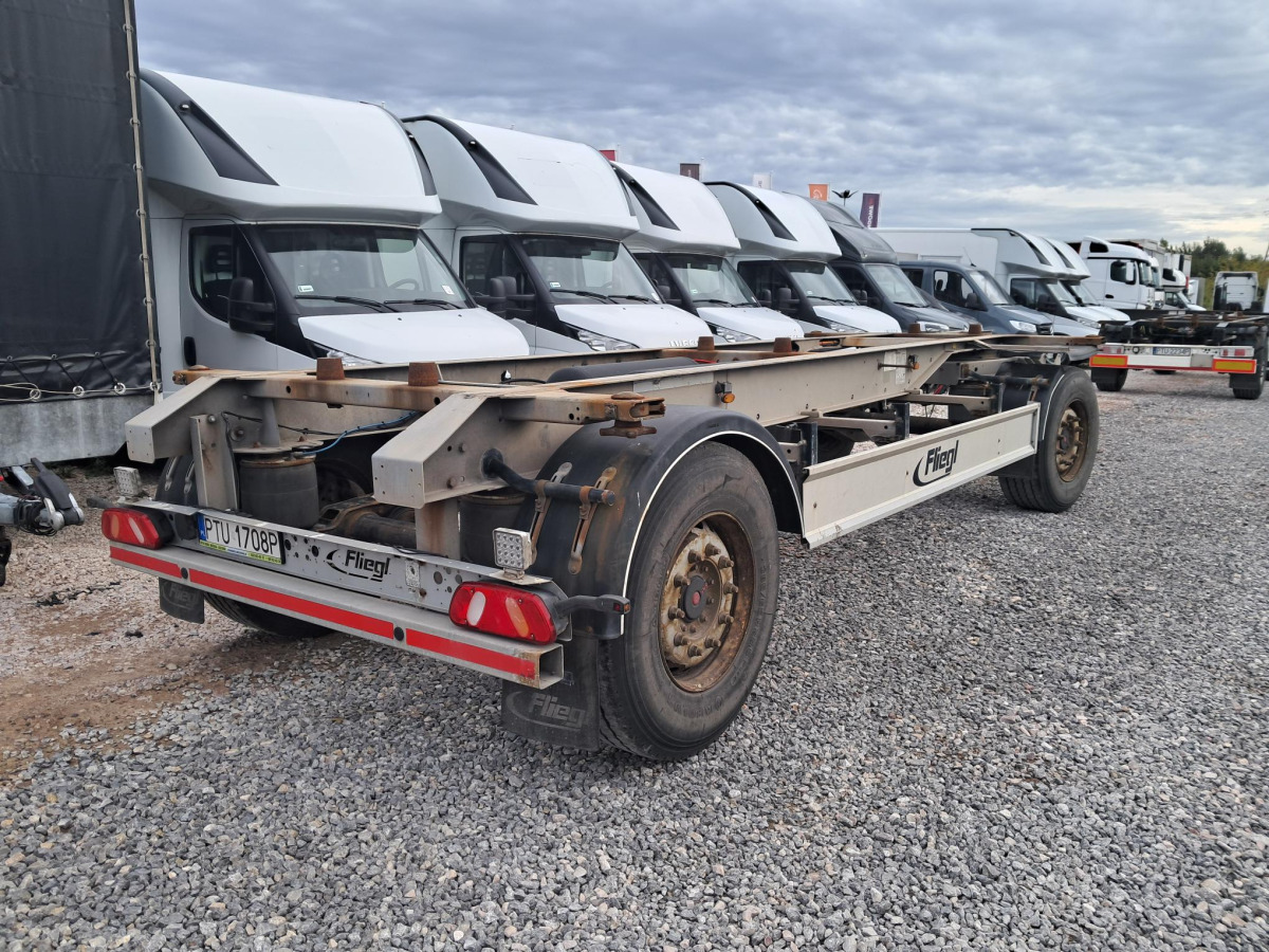 FLIEGL ZWP 180 POD KONTENERY - Контейнеровоз/ Сменна каросерия ремарке: снимка 4 FLIEGL ZWP 180 POD KONTENERY - Контейнеровоз/ Сменна каросерия ремарке: снимка 4