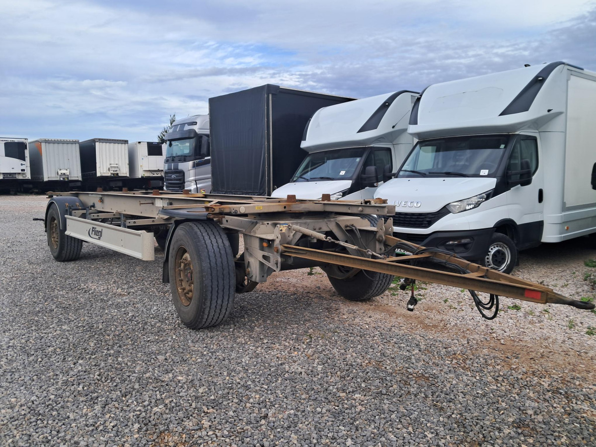 FLIEGL ZWP 180 POD KONTENERY - Контейнеровоз/ Сменна каросерия ремарке: снимка 1 FLIEGL ZWP 180 POD KONTENERY - Контейнеровоз/ Сменна каросерия ремарке: снимка 1