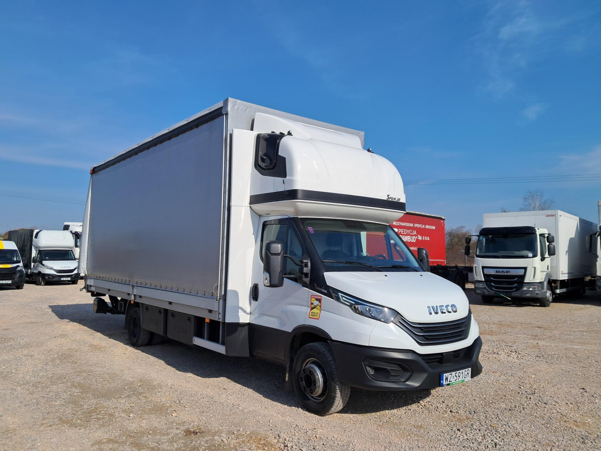 IVECO DAILY PLANDEKA Z WINDĄ - Брезентов бус: снимка 1 IVECO DAILY PLANDEKA Z WINDĄ - Брезентов бус: снимка 1