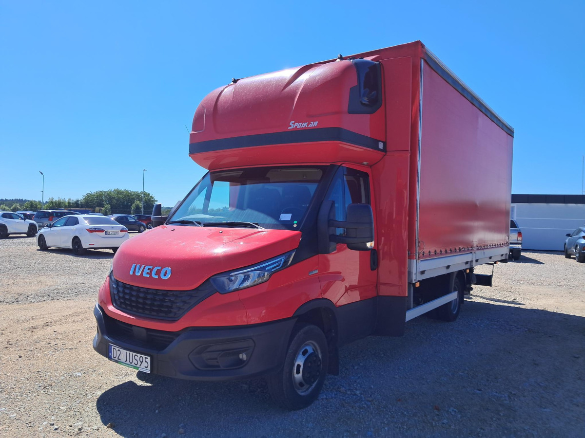 IVECO/JUSAM STANISŁAWJURKOWSKI 50C18/JU06 PLANDEKA - Брезентов бус: снимка 3 IVECO/JUSAM STANISŁAWJURKOWSKI 50C18/JU06 PLANDEKA - Брезентов бус: снимка 3