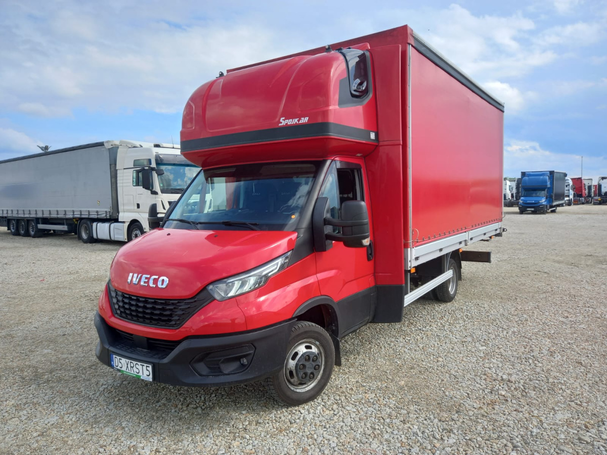 IVECO/JUSAM STANISŁAWJURKOWSKI 50C18/JU06 PLANDEKA - Брезентов бус: снимка 3 IVECO/JUSAM STANISŁAWJURKOWSKI 50C18/JU06 PLANDEKA - Брезентов бус: снимка 3