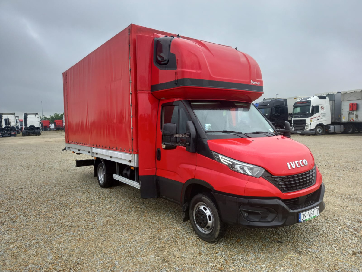 IVECO/JUSAM STANISŁAWJURKOWSKI 50C18/JU06 PLANDEKA - Брезентов бус: снимка 1 IVECO/JUSAM STANISŁAWJURKOWSKI 50C18/JU06 PLANDEKA - Брезентов бус: снимка 1