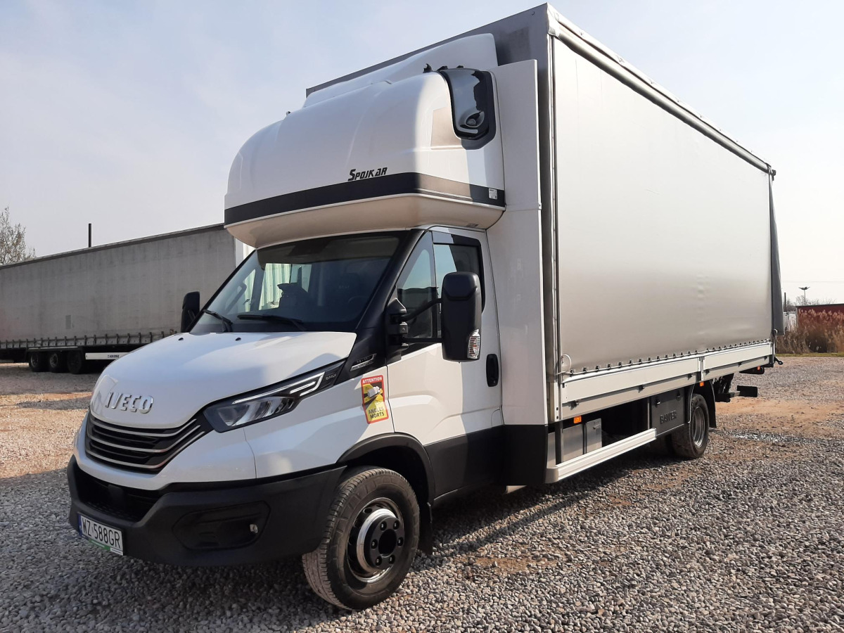 IVECO/JUSAM STANISŁAWJURKOWSKI 70C18/JU06 PLANDEKA Z WINDĄ - Брезентов бус: снимка 2 IVECO/JUSAM STANISŁAWJURKOWSKI 70C18/JU06 PLANDEKA Z WINDĄ - Брезентов бус: снимка 2