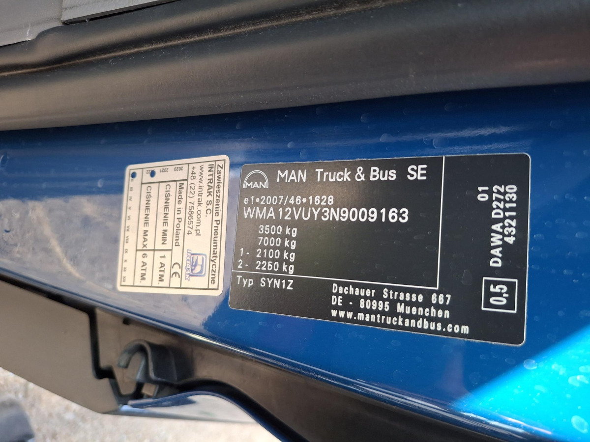 MAN TGE FURGON BLASZAK - Товарен бус: снимка 5 MAN TGE FURGON BLASZAK - Товарен бус: снимка 5