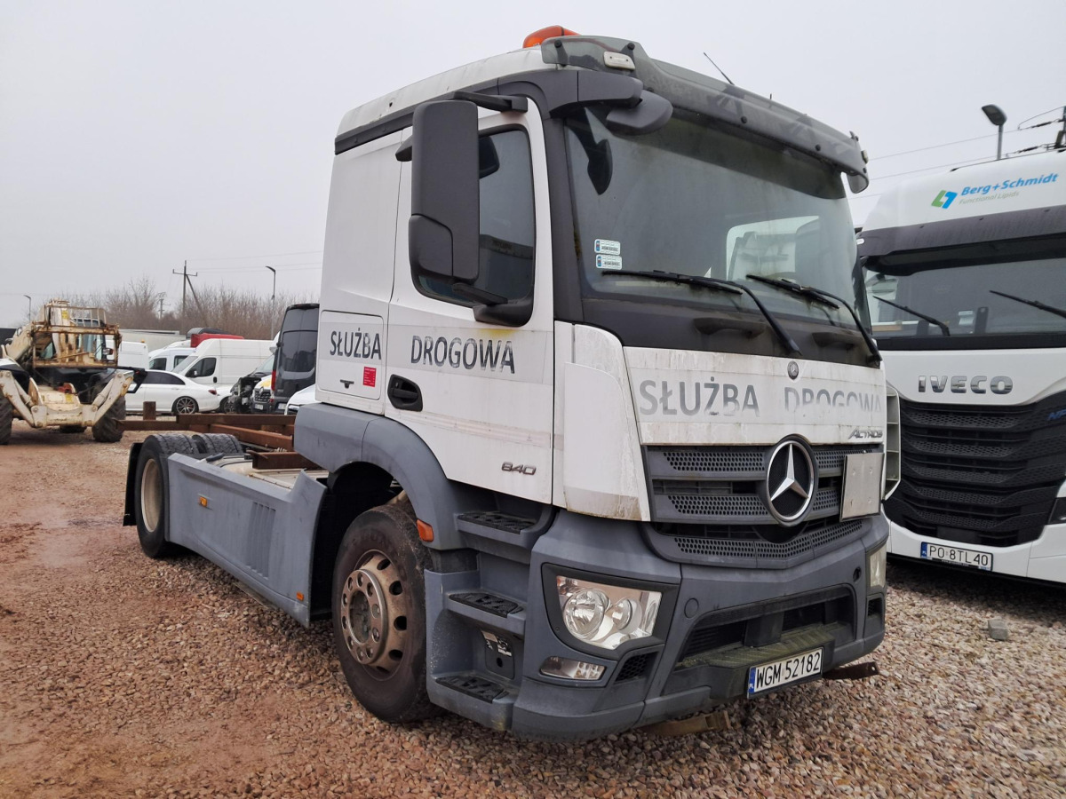 MERCEDES BENZ ACTROS DO ZABUDOWY - Контейнеровоз/ Сменна каросерия камион: снимка 1 MERCEDES BENZ ACTROS DO ZABUDOWY - Контейнеровоз/ Сменна каросерия камион: снимка 1