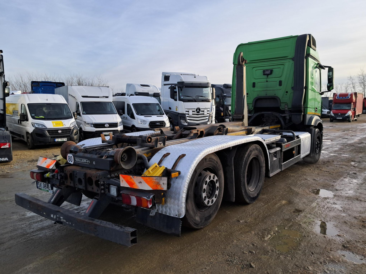 MERCEDES BENZ ACTROS HAKOWIEC - Мултилифт с кука камион: снимка 5 MERCEDES BENZ ACTROS HAKOWIEC - Мултилифт с кука камион: снимка 5