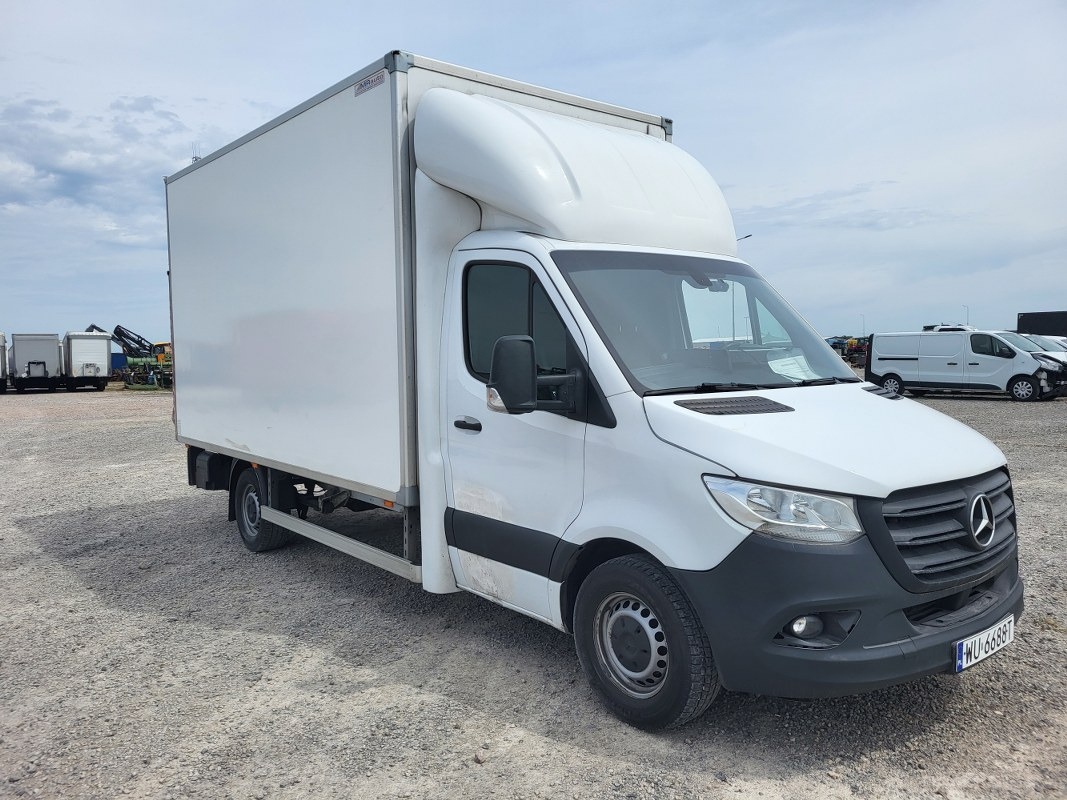 MERCEDES BENZ SPRINTER KONTENER Z WINDĄ - Лекотоварен автомобил фургон: снимка 1 MERCEDES BENZ SPRINTER KONTENER Z WINDĄ - Лекотоварен автомобил фургон: снимка 1