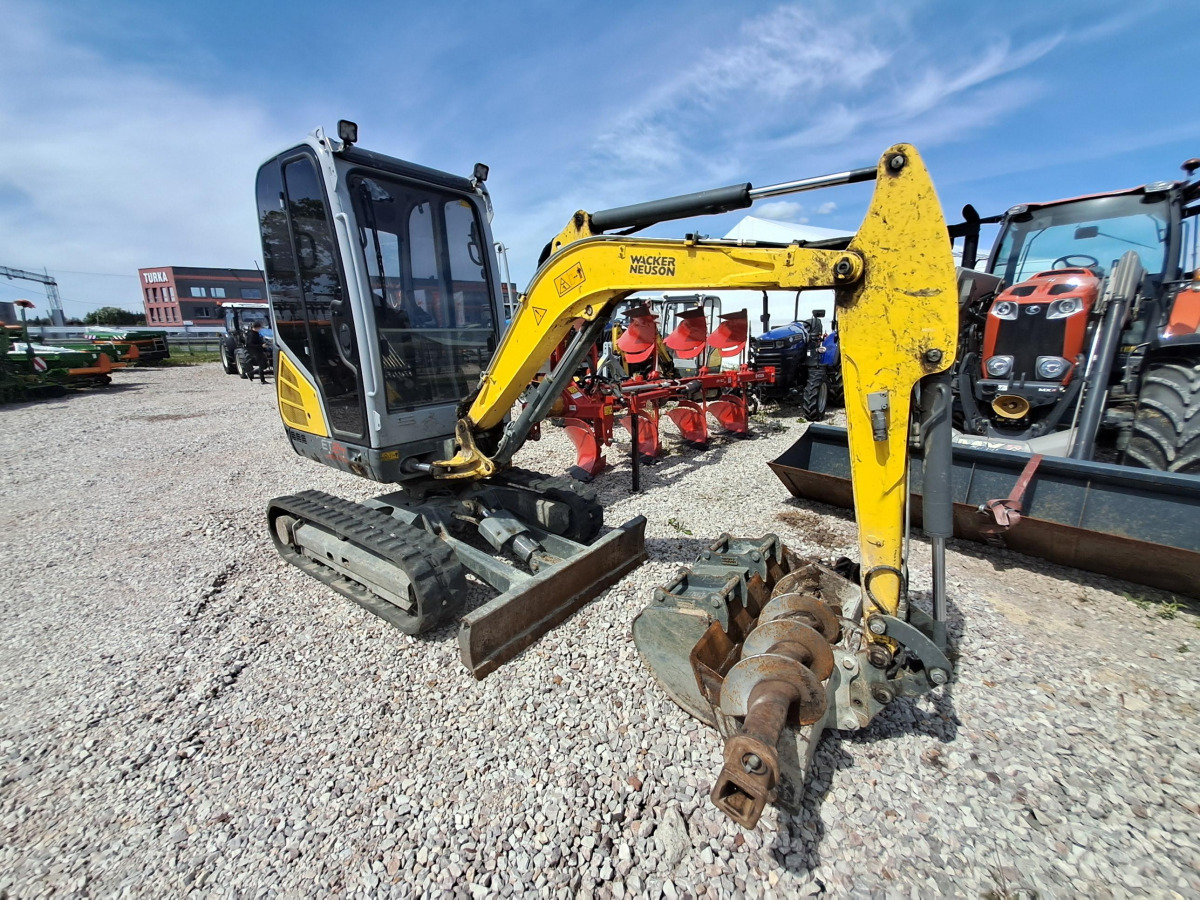Minikoparka WACKER NEUSON ET24 - 2022 - 2,7t - 13,8kW - Świder - Мини багер: снимка 1 Minikoparka WACKER NEUSON ET24 - 2022 - 2,7t - 13,8kW - Świder - Мини багер: снимка 1