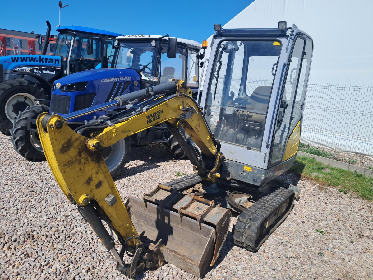 Minikoparka gąsienicowa WACKER NEUSON ET18 - 2021 - 1597 mth - 3 łyżki - Мини багер: снимка 2 Minikoparka gąsienicowa WACKER NEUSON ET18 - 2021 - 1597 mth - 3 łyżki - Мини багер: снимка 2