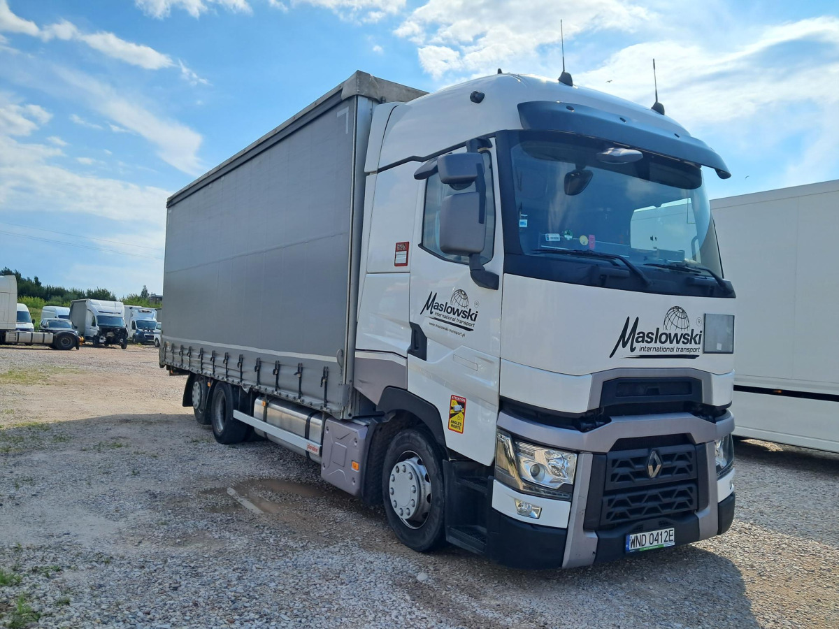 RENAULT T SOLÓWKA - Камион с брезент: снимка 1 RENAULT T SOLÓWKA - Камион с брезент: снимка 1