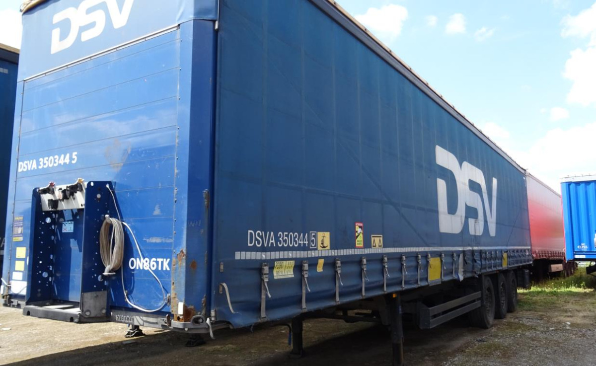 SCHMITZ CARGOBULL SCB S3 SKRZYNIOWA - Бордово ремарке/ Платформа: снимка 1 SCHMITZ CARGOBULL SCB S3 SKRZYNIOWA - Бордово ремарке/ Платформа: снимка 1