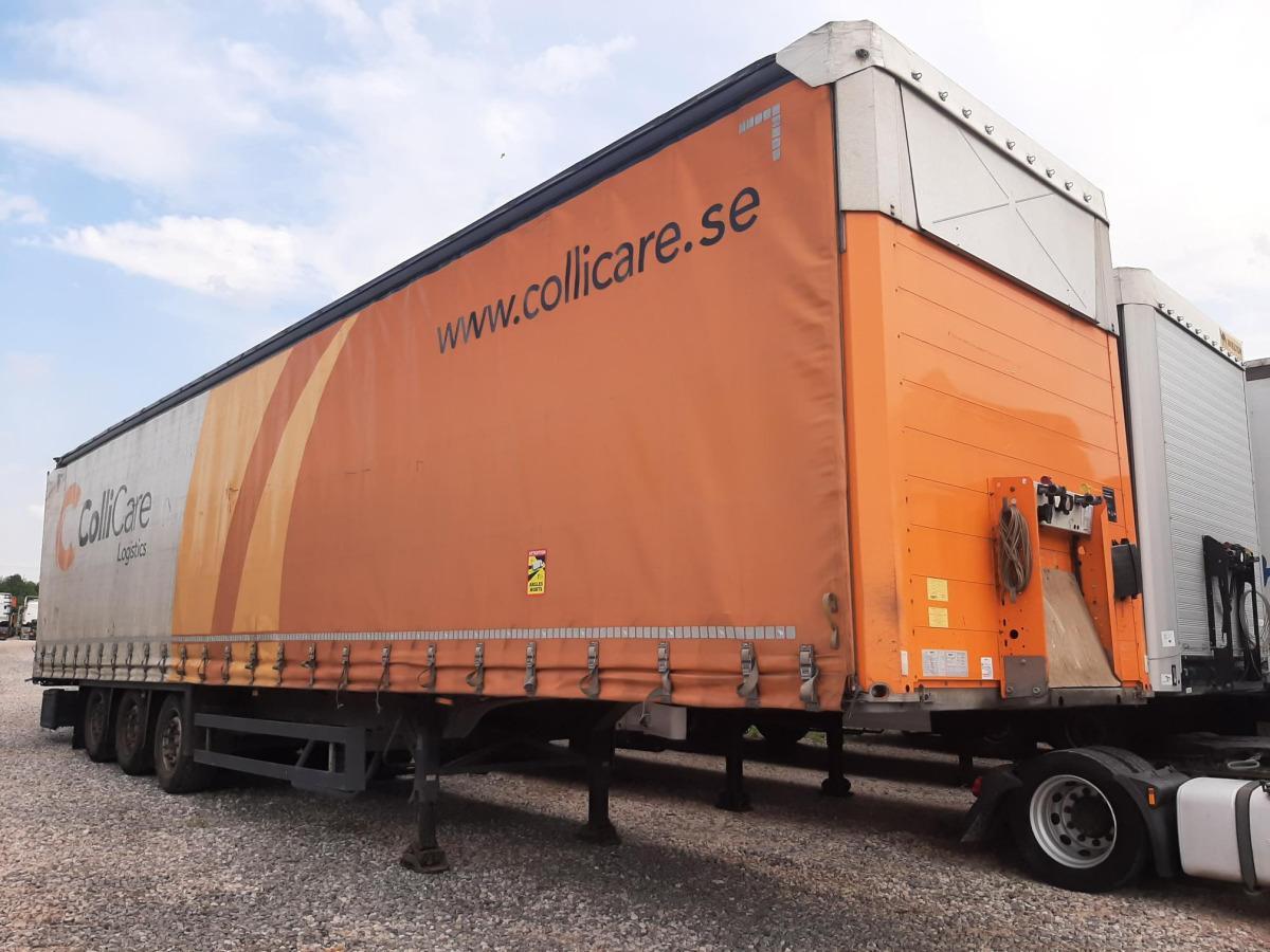 SCHMITZ SCS 24 FIRANA - Брезентово ремарке: снимка 1 SCHMITZ SCS 24 FIRANA - Брезентово ремарке: снимка 1