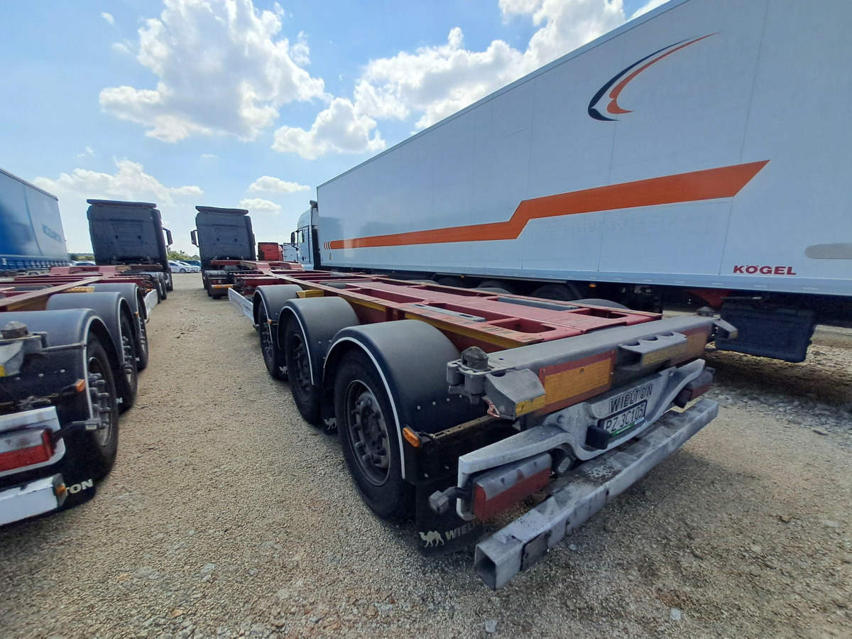 WIELTON NS3P POD KONTENERY - Контейнеровоз/ Сменна каросерия ремарке: снимка 5 WIELTON NS3P POD KONTENERY - Контейнеровоз/ Сменна каросерия ремарке: снимка 5