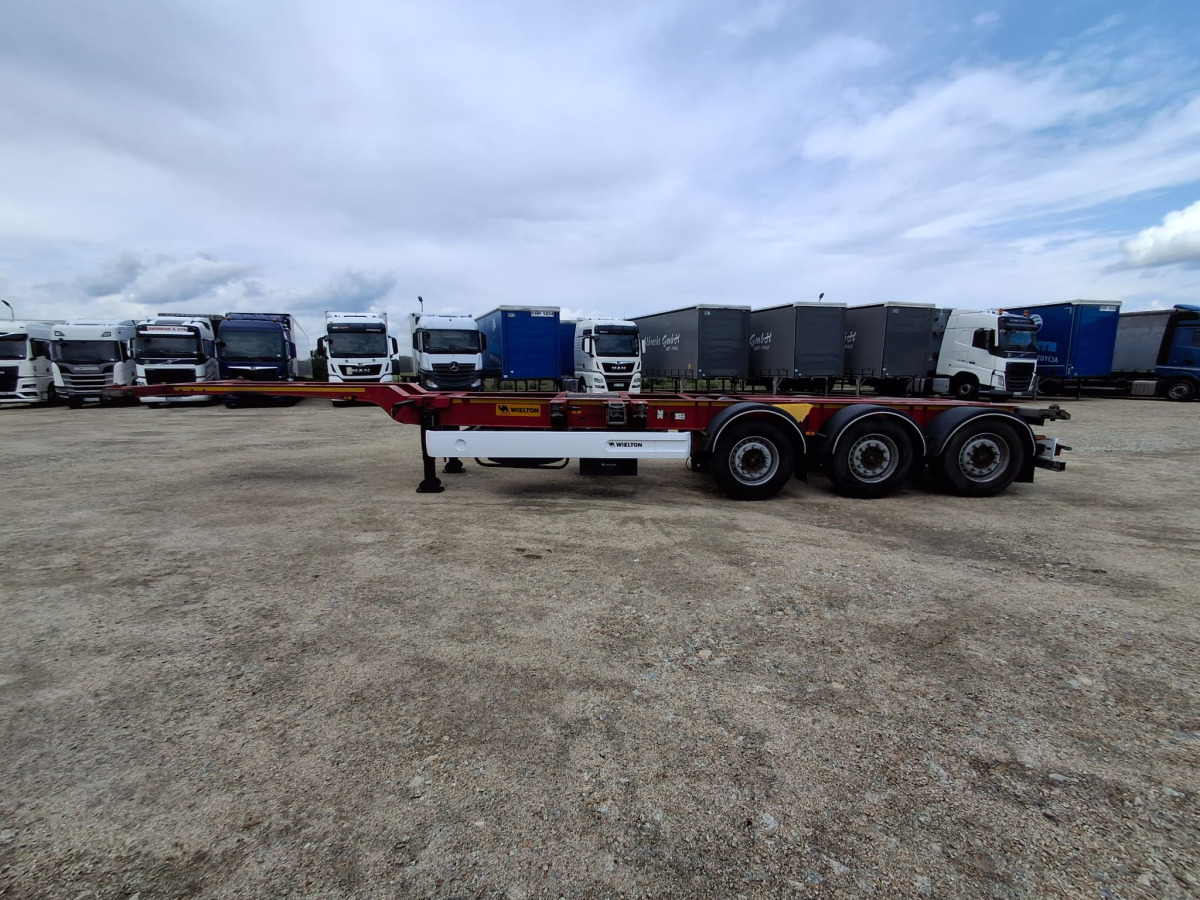 WIELTON NS3P POD KONTENERY - Контейнеровоз/ Сменна каросерия ремарке: снимка 5 WIELTON NS3P POD KONTENERY - Контейнеровоз/ Сменна каросерия ремарке: снимка 5