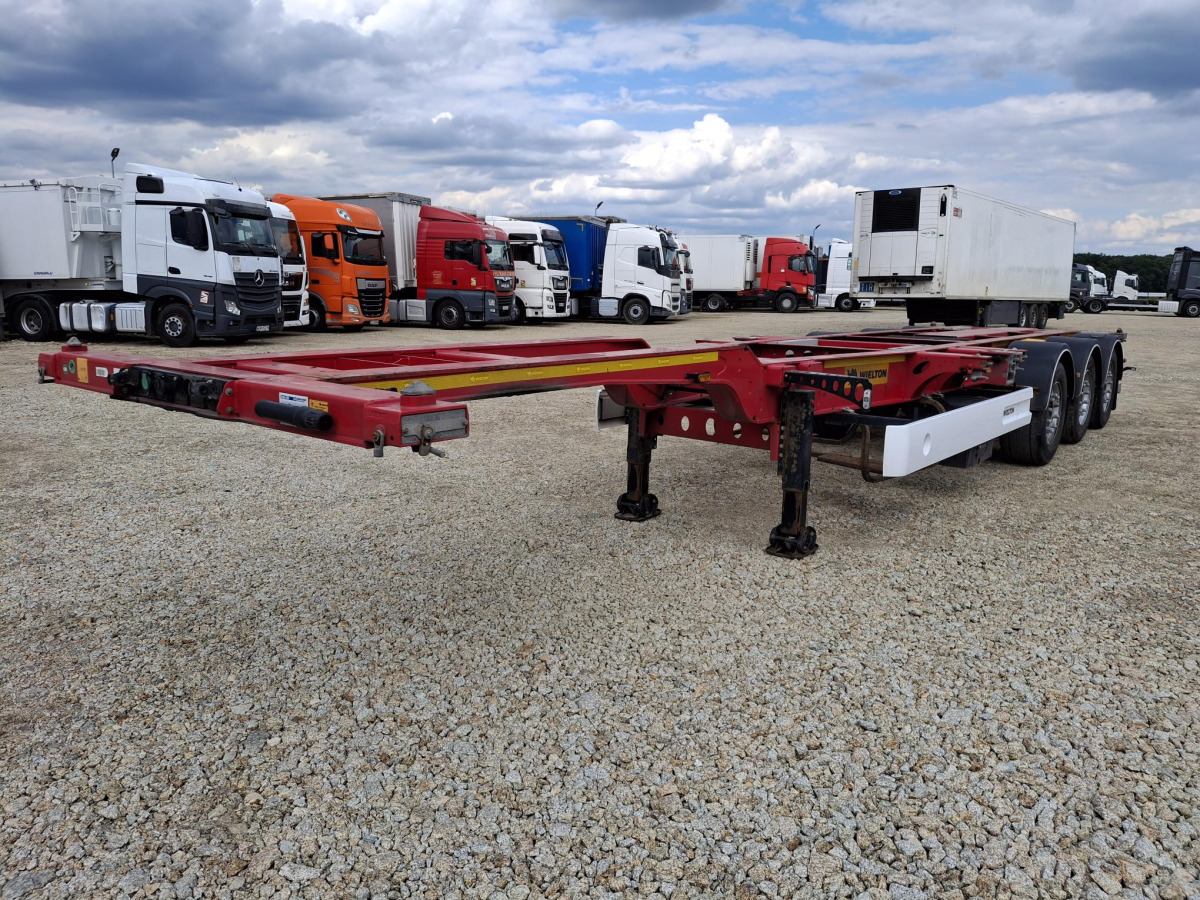 WIELTON NS3P POD KONTENERY - Контейнеровоз/ Сменна каросерия ремарке: снимка 2 WIELTON NS3P POD KONTENERY - Контейнеровоз/ Сменна каросерия ремарке: снимка 2