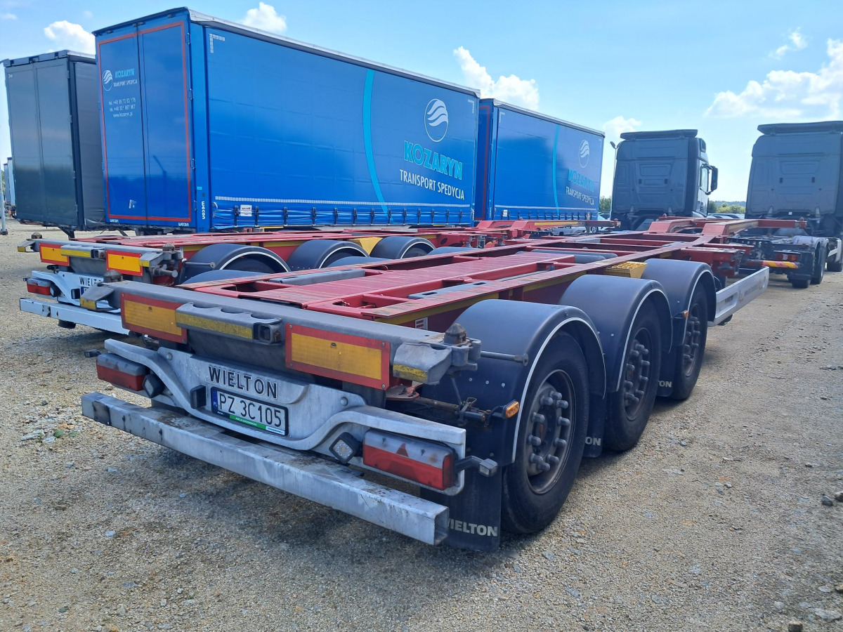 WIELTON NS3P POD KONTENERY - Контейнеровоз/ Сменна каросерия ремарке: снимка 4 WIELTON NS3P POD KONTENERY - Контейнеровоз/ Сменна каросерия ремарке: снимка 4