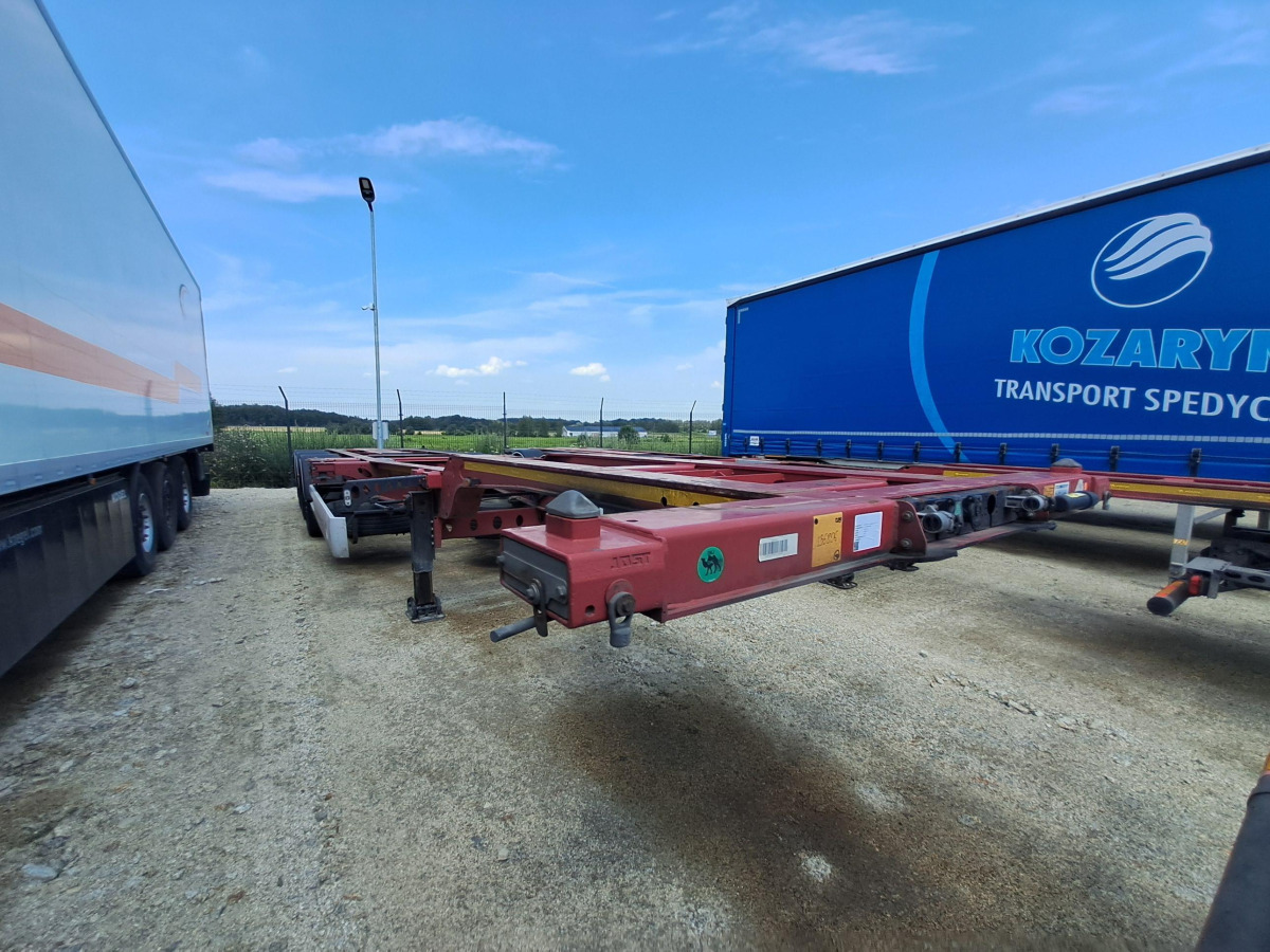 WIELTON NS3P POD KONTENERY - Контейнеровоз/ Сменна каросерия ремарке: снимка 1 WIELTON NS3P POD KONTENERY - Контейнеровоз/ Сменна каросерия ремарке: снимка 1