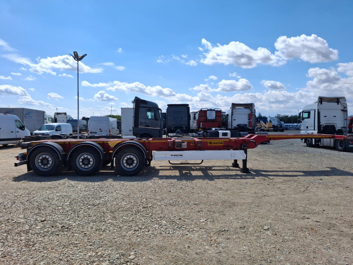 WIELTON NS3P POD KONTENERY - Контейнеровоз/ Сменна каросерия ремарке: снимка 4 WIELTON NS3P POD KONTENERY - Контейнеровоз/ Сменна каросерия ремарке: снимка 4