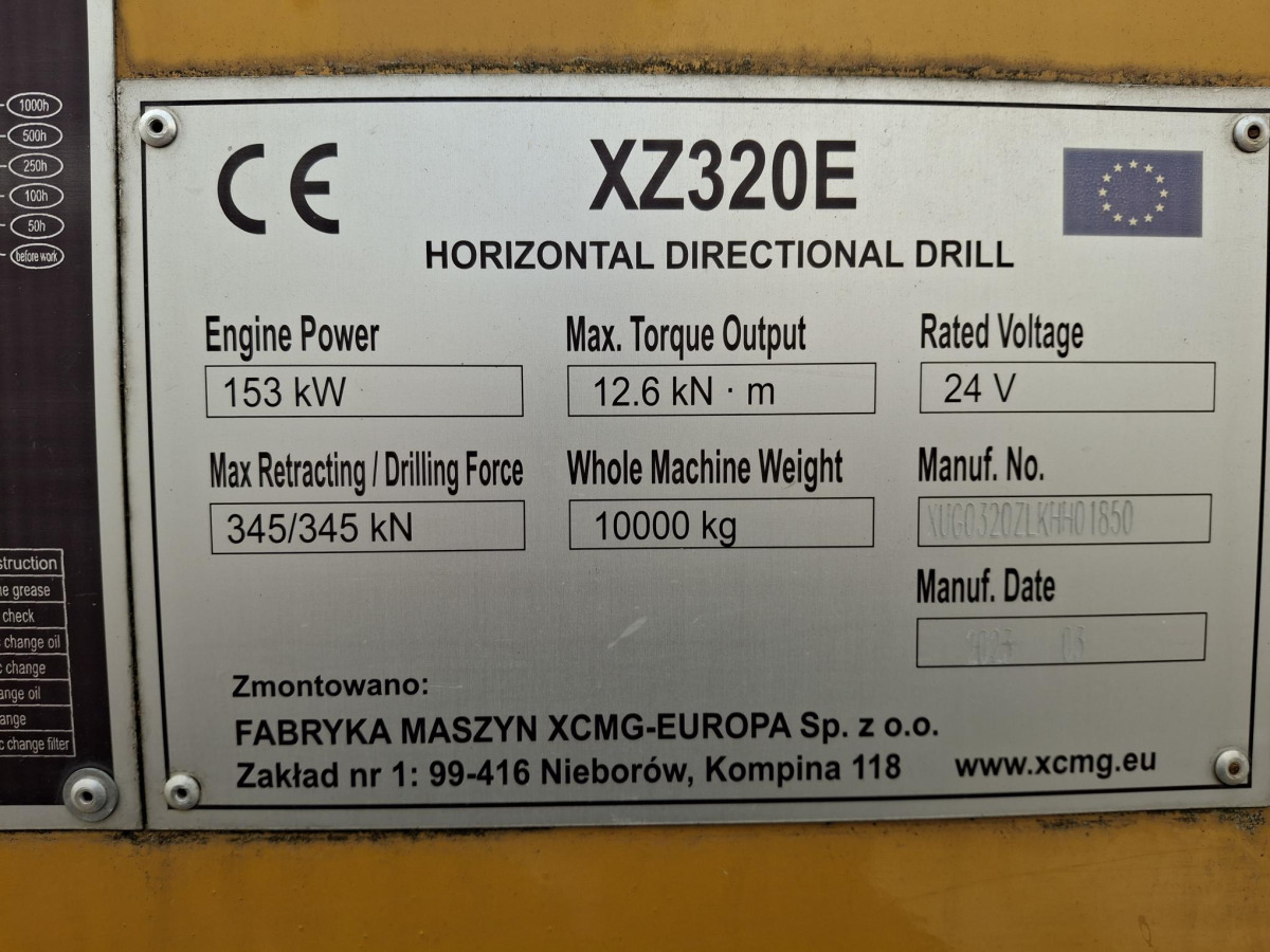 Wiertnica horyzontalna – XCMG XZ320E – 2023 – 153 kW – Pilot bezprzewodowy - Машина за хоризонтално-насочено сондиране: снимка 5 Wiertnica horyzontalna – XCMG XZ320E – 2023 – 153 kW – Pilot bezprzewodowy - Машина за хоризонтално-насочено сондиране: снимка 5
