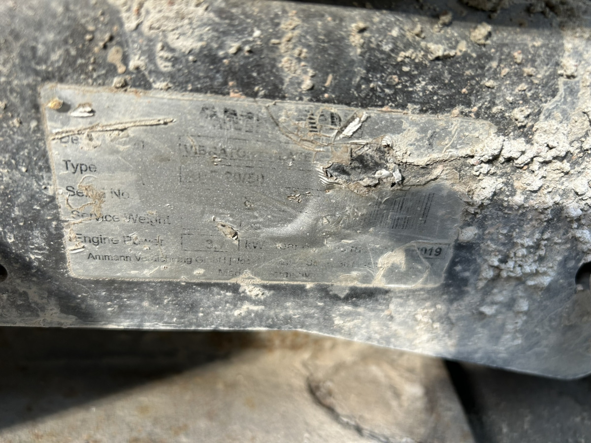 Виброплоча Zagęszczarka AMMANN APF 20/50 - 2019 - 500mm - 20kN - Honda GX160: снимка 16