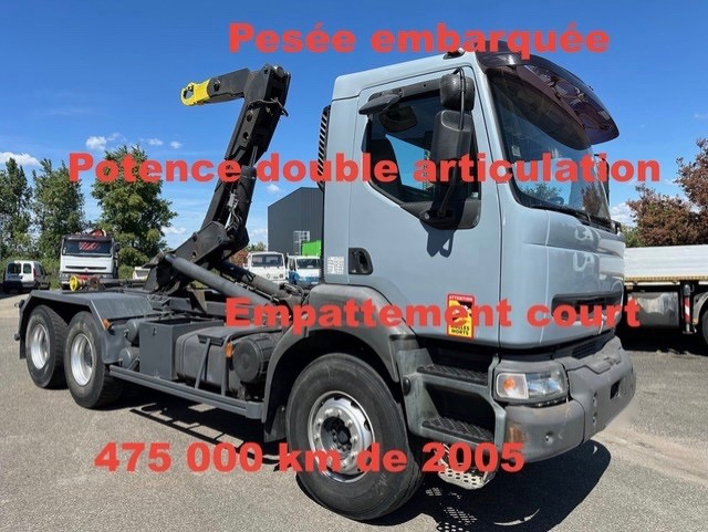 RENAULT KERAX 370 DCI - Мултилифт с кука камион: снимка 1 RENAULT KERAX 370 DCI - Мултилифт с кука камион: снимка 1