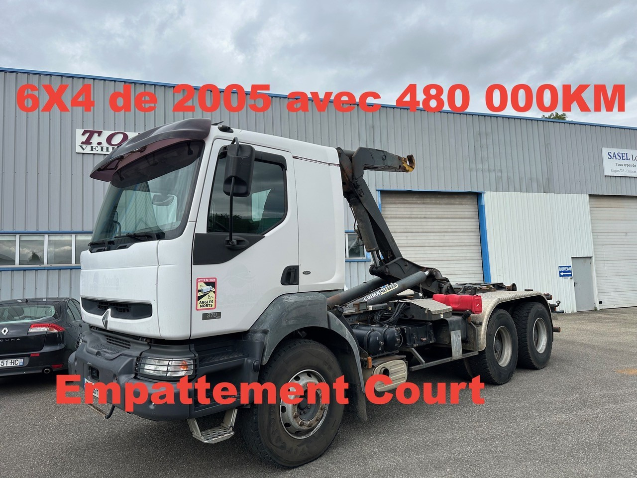 RENAULT KERAX 370 DCI - Мултилифт с кука камион: снимка 1 RENAULT KERAX 370 DCI - Мултилифт с кука камион: снимка 1