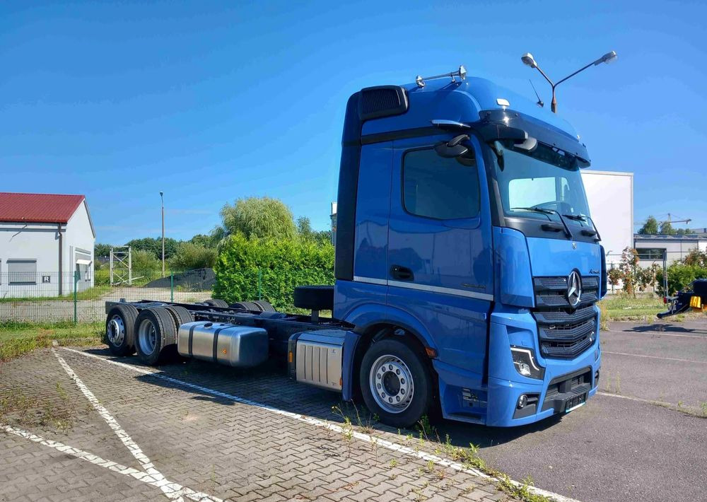 Mercedes-Benz Actros 2548 LnR - Шаси кабина: снимка 1 Mercedes-Benz Actros 2548 LnR - Шаси кабина: снимка 1
