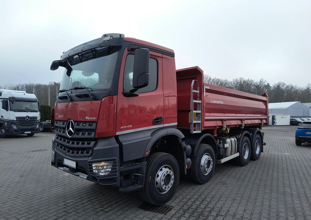 Mercedes-Benz Arocs 4142 AK 8x6 3W Hydroburta - Самосвал камион: снимка 1 Mercedes-Benz Arocs 4142 AK 8x6 3W Hydroburta - Самосвал камион: снимка 1