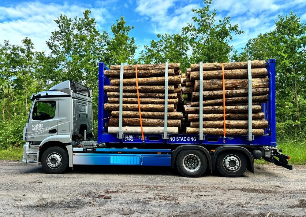 Mercedes-Benz eActros 400 6x2 BDF Elektryczny - Контейнеровоз/ Сменна каросерия камион, Eлектрически камион: снимка 1 Mercedes-Benz eActros 400 6x2 BDF Elektryczny - Контейнеровоз/ Сменна каросерия камион, Eлектрически камион: снимка 1