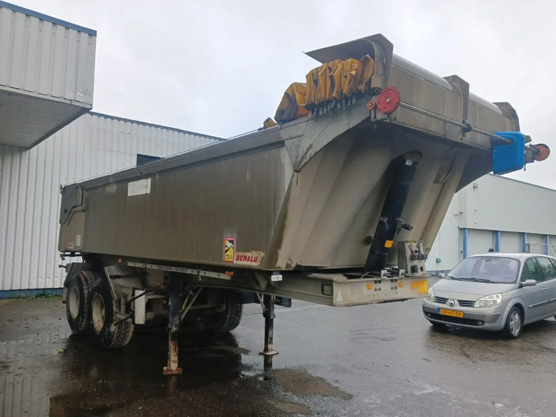 Benalu 2 Axle Alu Tipper , Spring Suspension , Drum Brakes - Самосвал полуремарке: снимка 4 Benalu 2 Axle Alu Tipper , Spring Suspension , Drum Brakes - Самосвал полуремарке: снимка 4