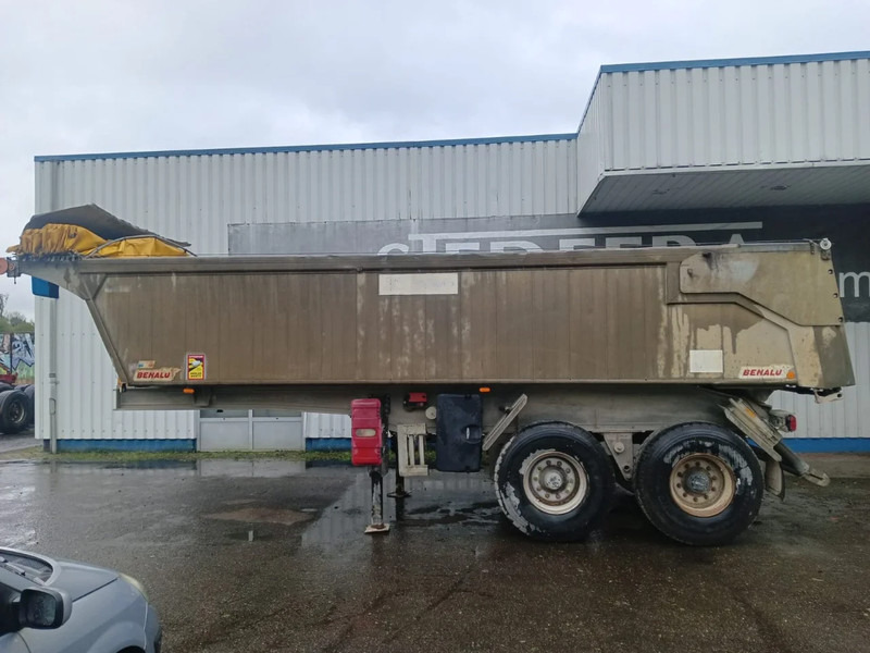 Benalu 2 Axle Alu Tipper , Spring Suspension , Drum Brakes - Самосвал полуремарке: снимка 2 Benalu 2 Axle Alu Tipper , Spring Suspension , Drum Brakes - Самосвал полуремарке: снимка 2