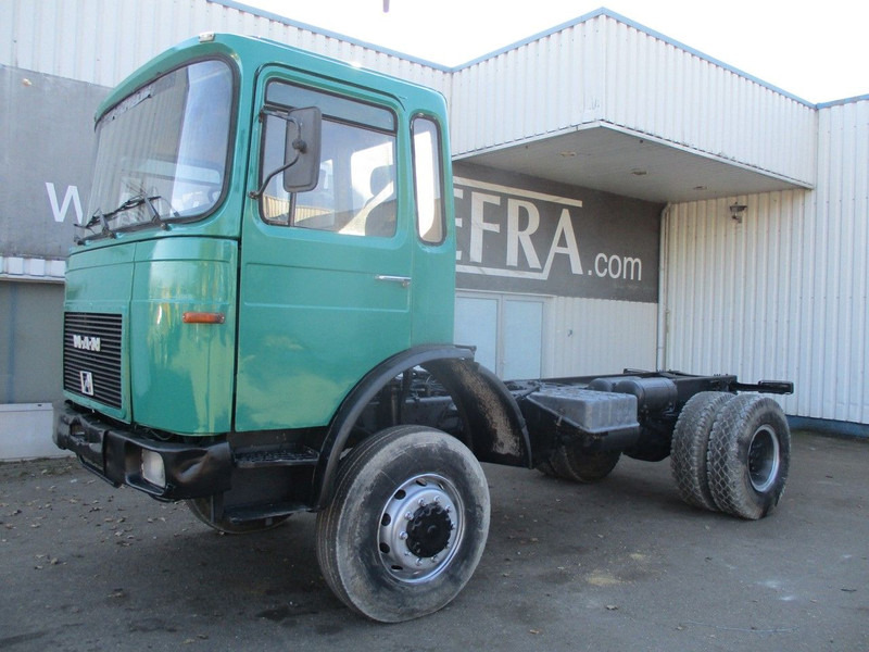 MAN 19.320 , Manual Eaton , 4x4 - Шаси кабина: снимка 1 MAN 19.320 , Manual Eaton , 4x4 - Шаси кабина: снимка 1