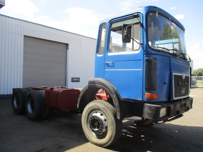 MAN 26.280 , 6x4 , ZF Manual , Spring suspension - Шаси кабина: снимка 4 MAN 26.280 , 6x4 , ZF Manual , Spring suspension - Шаси кабина: снимка 4