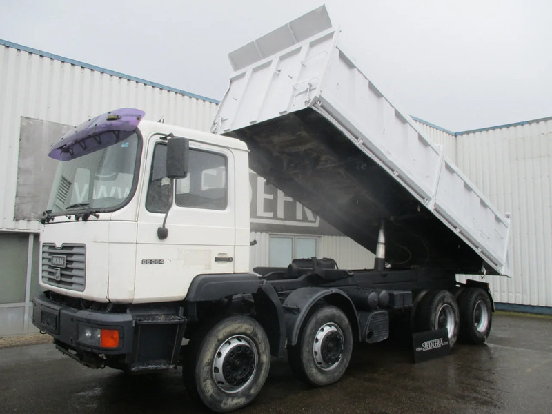 MAN 35-364 , Manual , 8x4 , 3 way tipper , Spring suspension - Самосвал камион: снимка 1 MAN 35-364 , Manual , 8x4 , 3 way tipper , Spring suspension - Самосвал камион: снимка 1