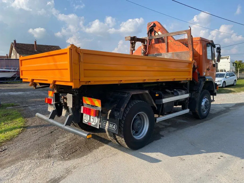 MAN LE 18-280 , 4X4 , Tipper , Palfinger PK 9501 - Самосвал камион, Камион с кран: снимка 4 MAN LE 18-280 , 4X4 , Tipper , Palfinger PK 9501 - Самосвал камион, Камион с кран: снимка 4
