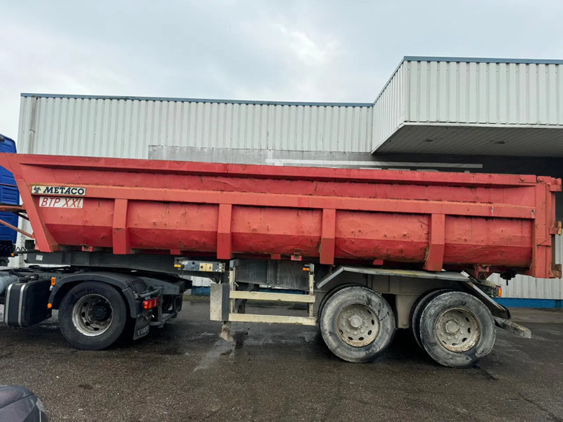 METACO 2 Axle Steel Tipper, 8 Tyres - Самосвал полуремарке: снимка 1 METACO 2 Axle Steel Tipper, 8 Tyres - Самосвал полуремарке: снимка 1