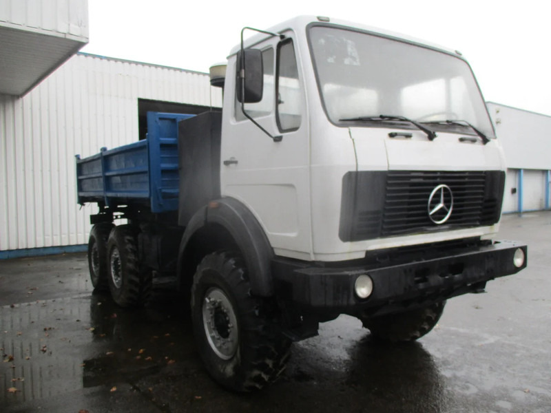 Mercedes-Benz FAP 2026 , V8 , 6x6 , ZF Manual , 3 Way tipper , Spring suspension, Ex - Самосвал камион: снимка 4 Mercedes-Benz FAP 2026 , V8 , 6x6 , ZF Manual , 3 Way tipper , Spring suspension, Ex - Самосвал камион: снимка 4
