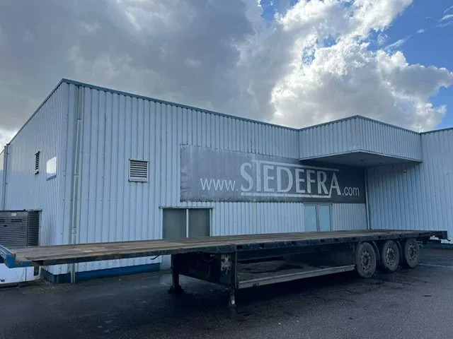 SYSTEM TRAILER 3x SAF Axle , Flat trailer - Бордово полуремарке/ Платформа: снимка 1 SYSTEM TRAILER 3x SAF Axle , Flat trailer - Бордово полуремарке/ Платформа: снимка 1