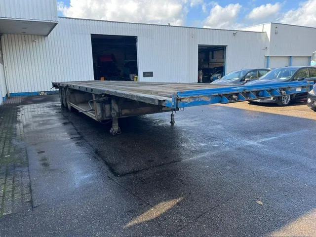 SYSTEM TRAILER 3x SAF Axle , Flat trailer - Бордово полуремарке/ Платформа: снимка 4 SYSTEM TRAILER 3x SAF Axle , Flat trailer - Бордово полуремарке/ Платформа: снимка 4
