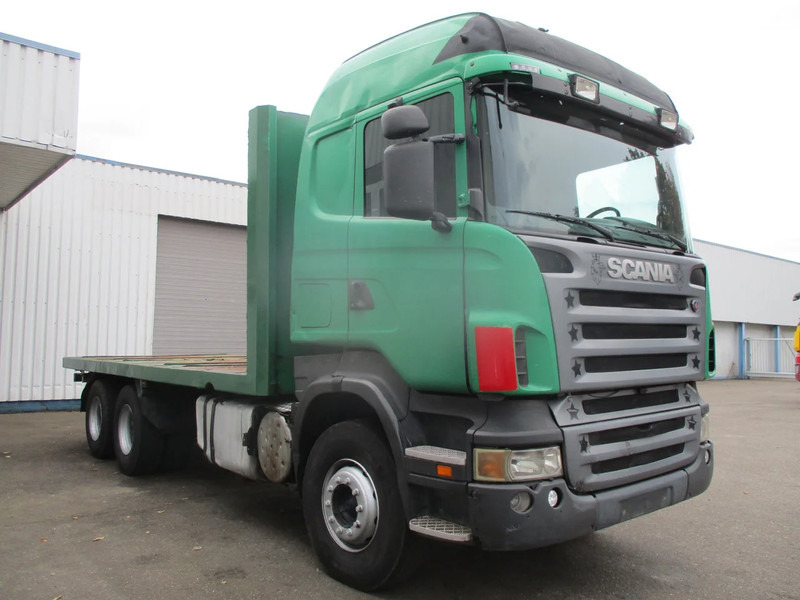 Scania R420 , 6x4 , Manual , Spring suspension - Бордови камион: снимка 4 Scania R420 , 6x4 , Manual , Spring suspension - Бордови камион: снимка 4