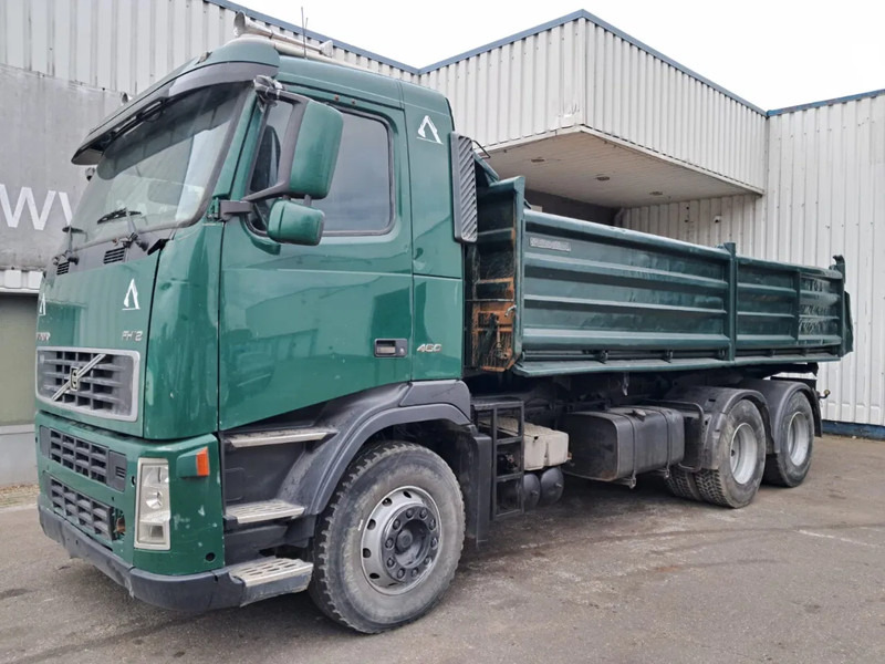 Volvo FH 12 - 460 , 6x2 , 3 Way Tipper, Spring Suspension , Manual Gearbox, Airco - Самосвал камион: снимка 1 Volvo FH 12 - 460 , 6x2 , 3 Way Tipper, Spring Suspension , Manual Gearbox, Airco - Самосвал камион: снимка 1