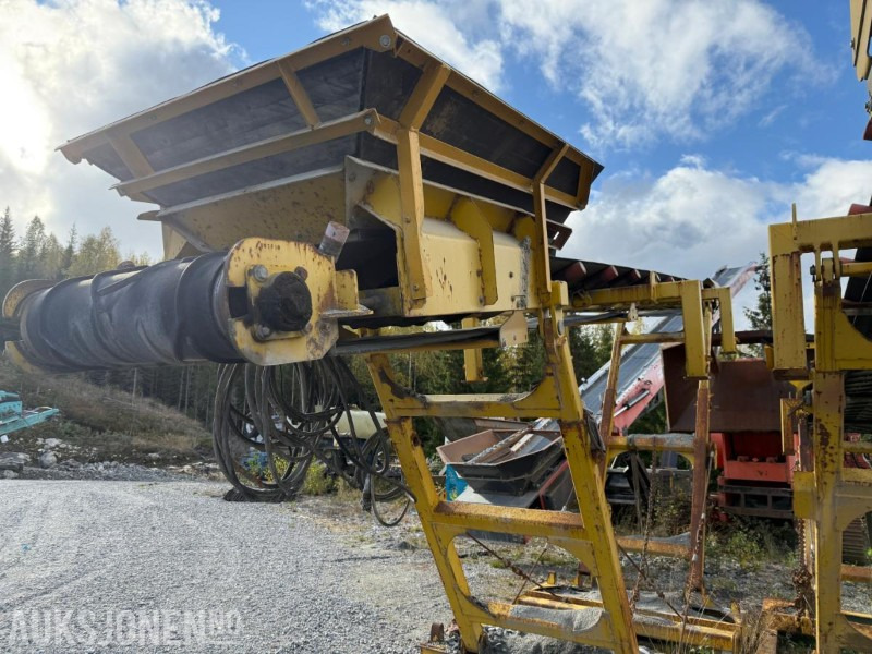 1900 Transportbånd steinbrudd - Лентов транспортьор: снимка 1 1900 Transportbånd steinbrudd - Лентов транспортьор: снимка 1